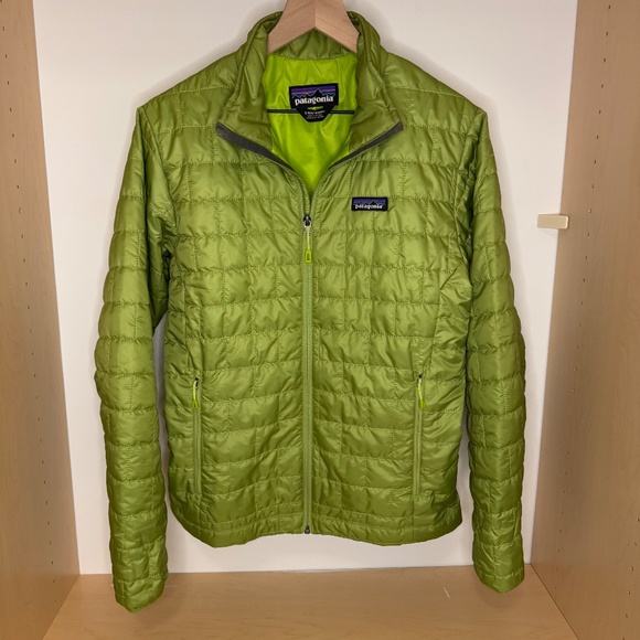 FLAWLESS Patagonia Nano Puff Jacket Green STY84211 Men’s Small - Picture 2 of 6